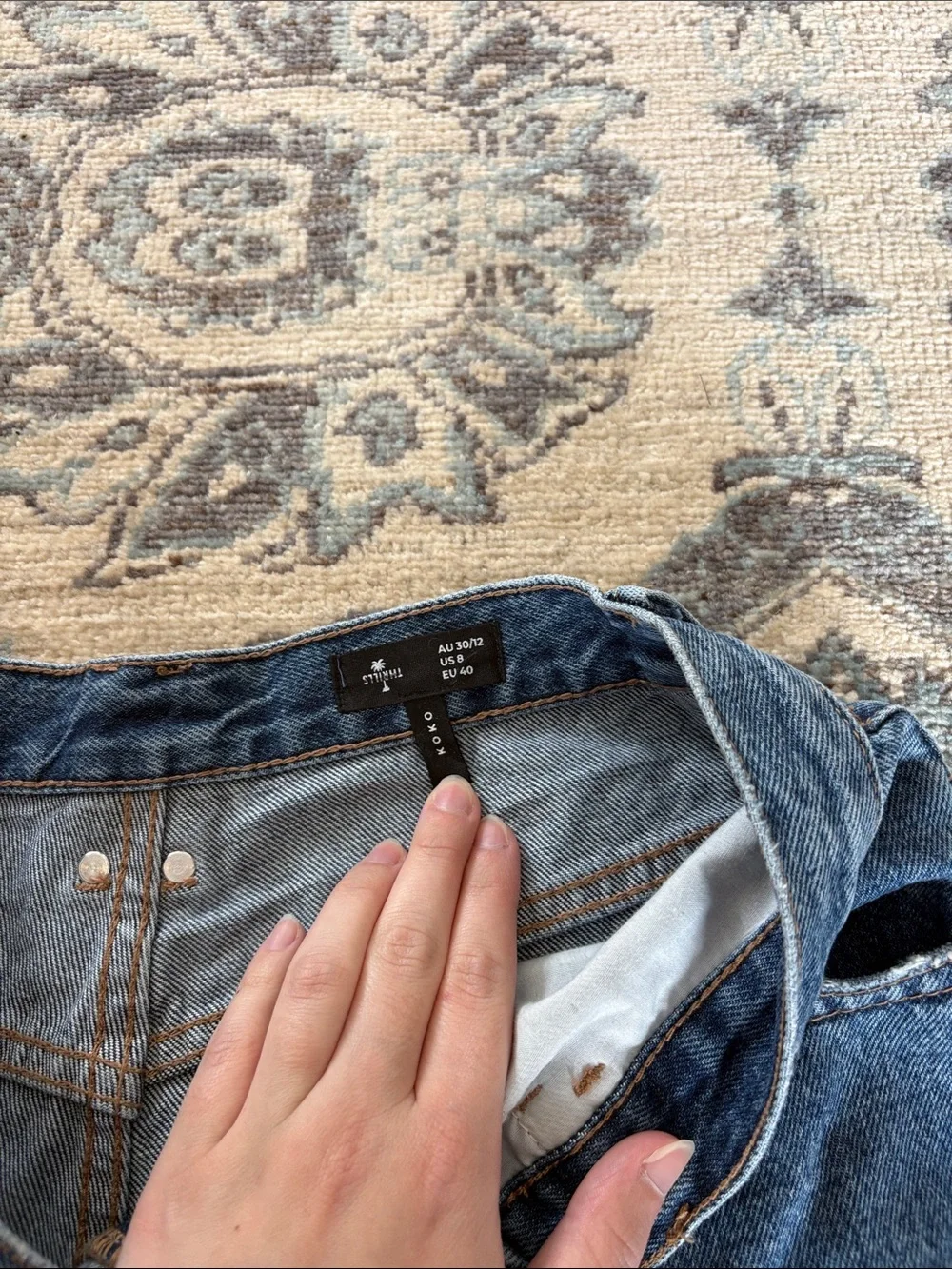 Thrills Denim Shorts